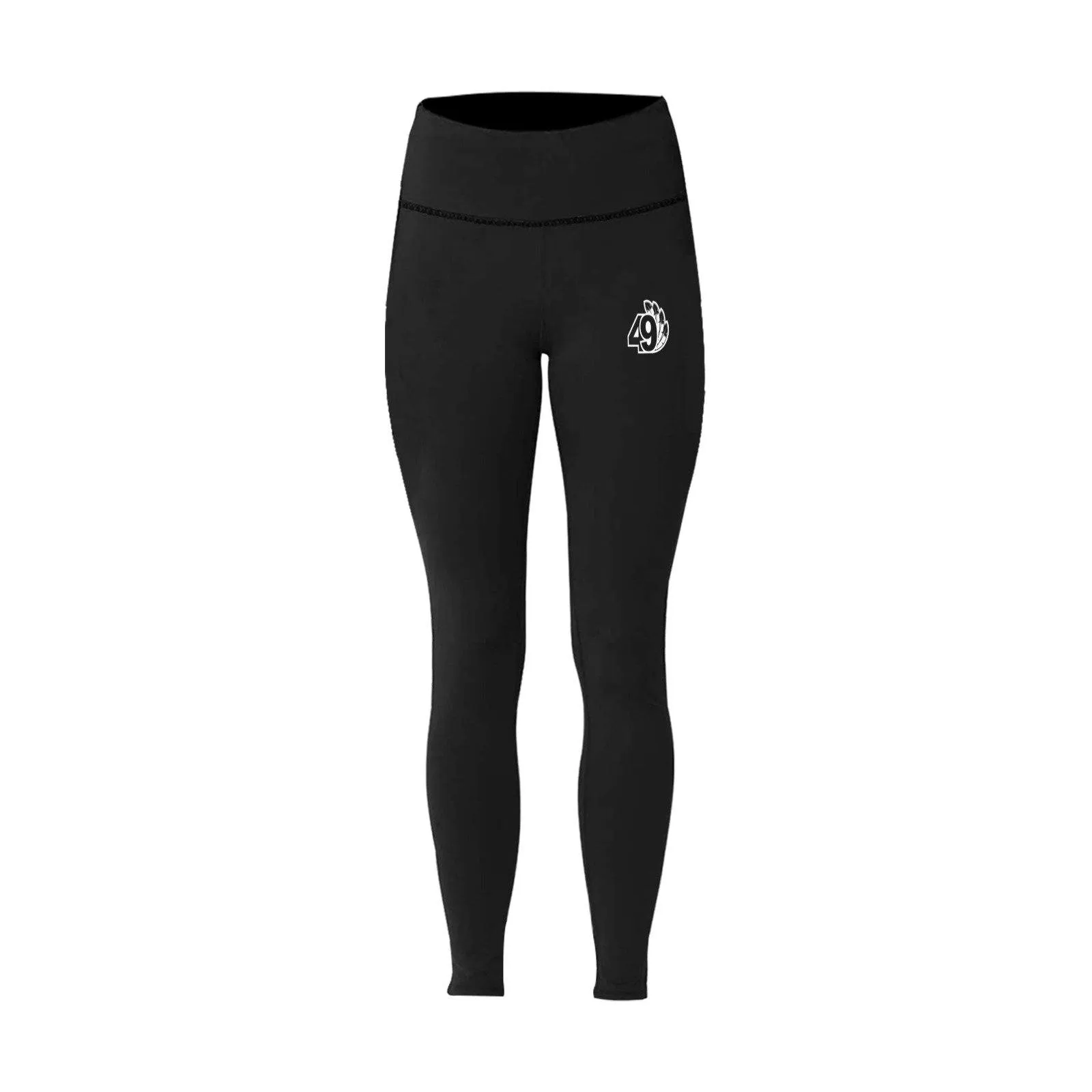 49 Dzine Logo High-Waisted Leggings