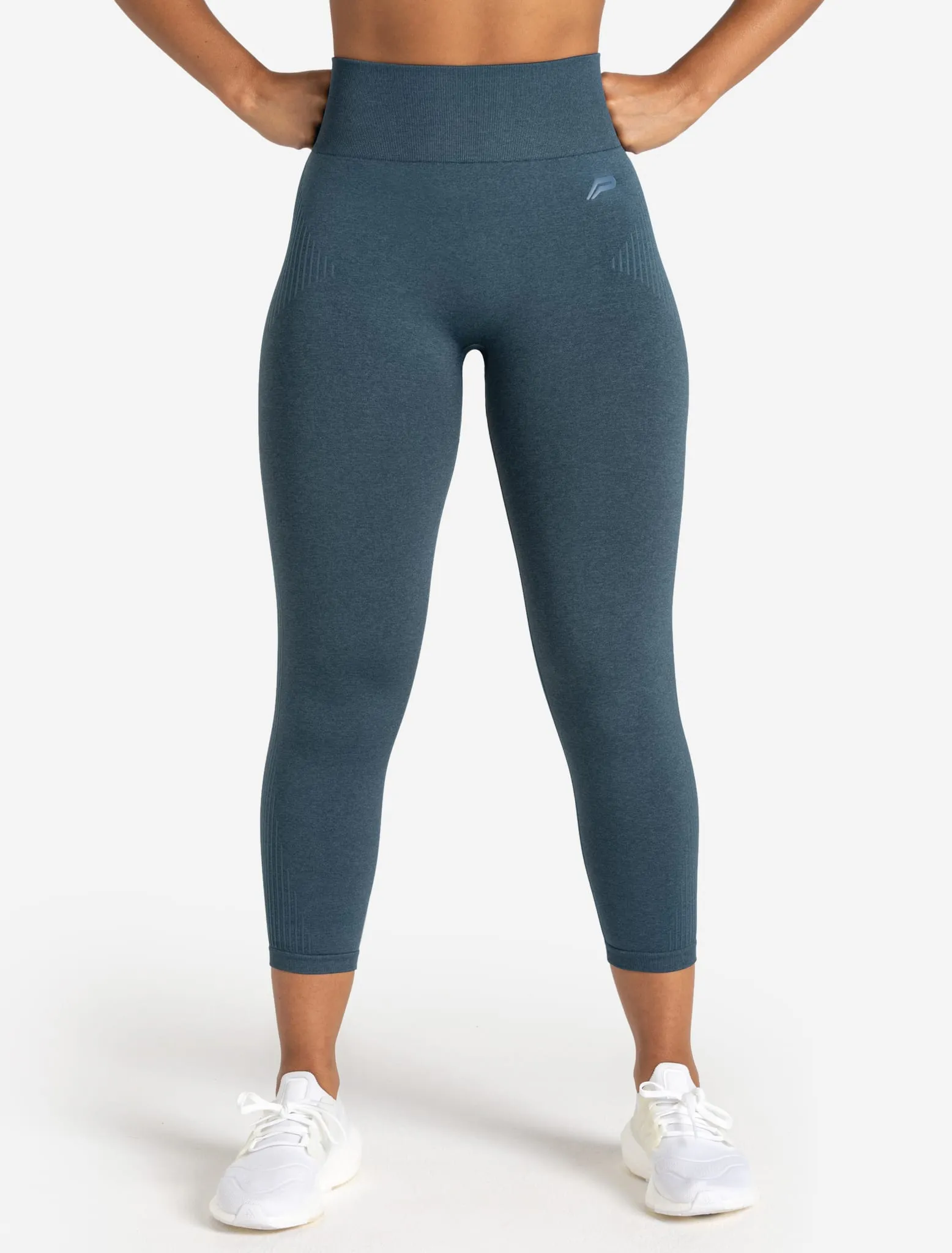 ADAPT 2.0 Seamless 7/8 Leggings - Petrol Blue