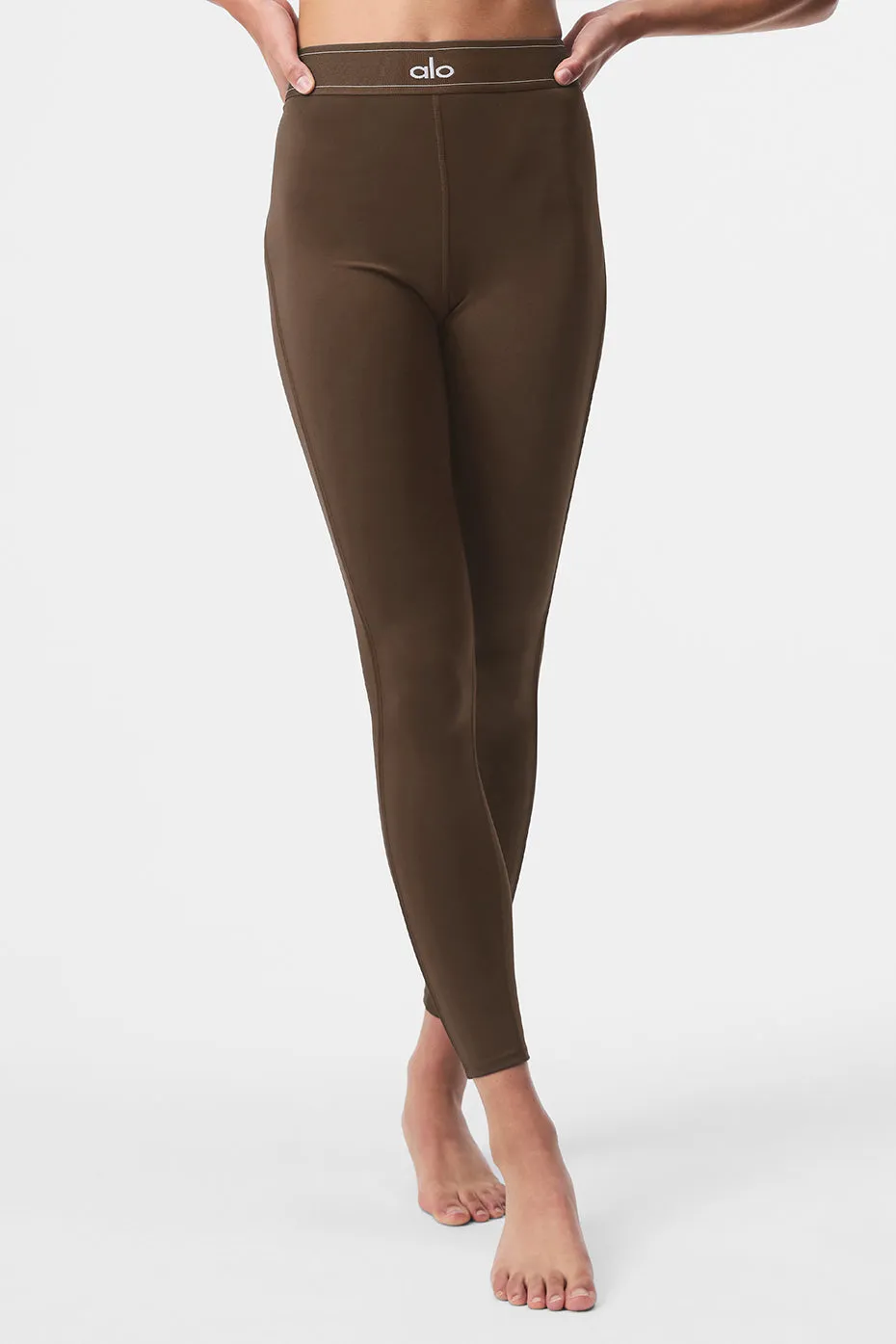 Airlift High-Waist Suit Up Legging - Espresso