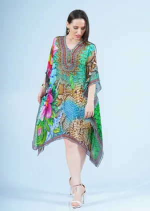 Aloha Flower Kaftan