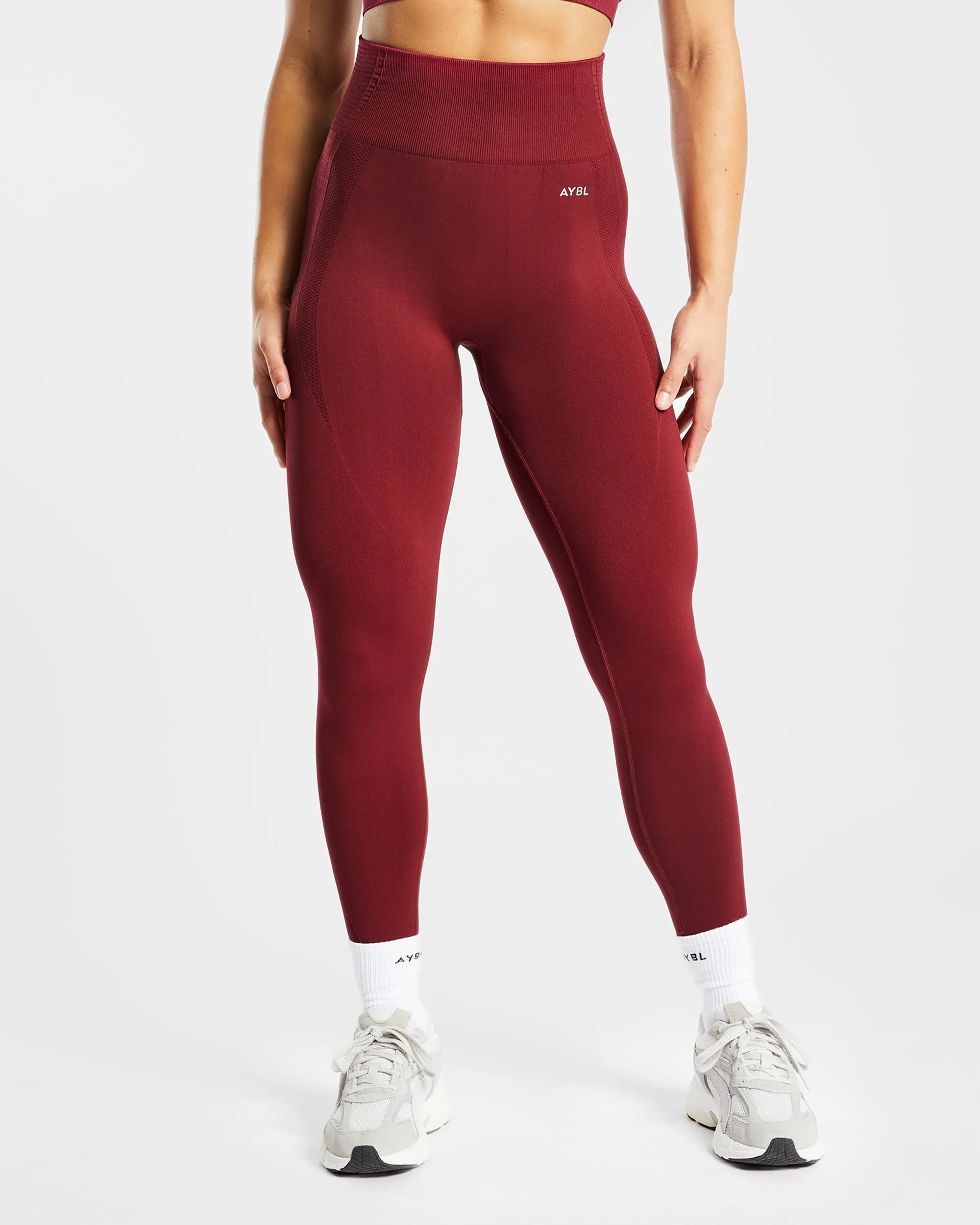 Balance V2 Seamless Leggings - Rumba Red