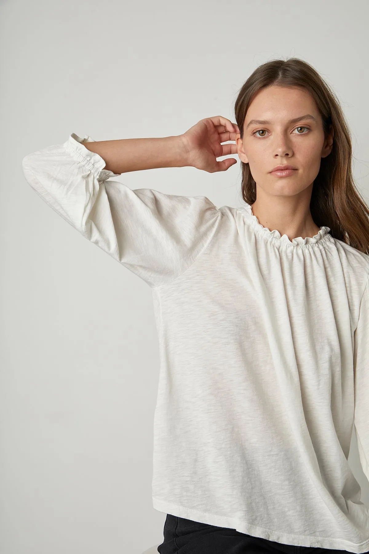 BARBARA 3/4 SLEEVE TOP