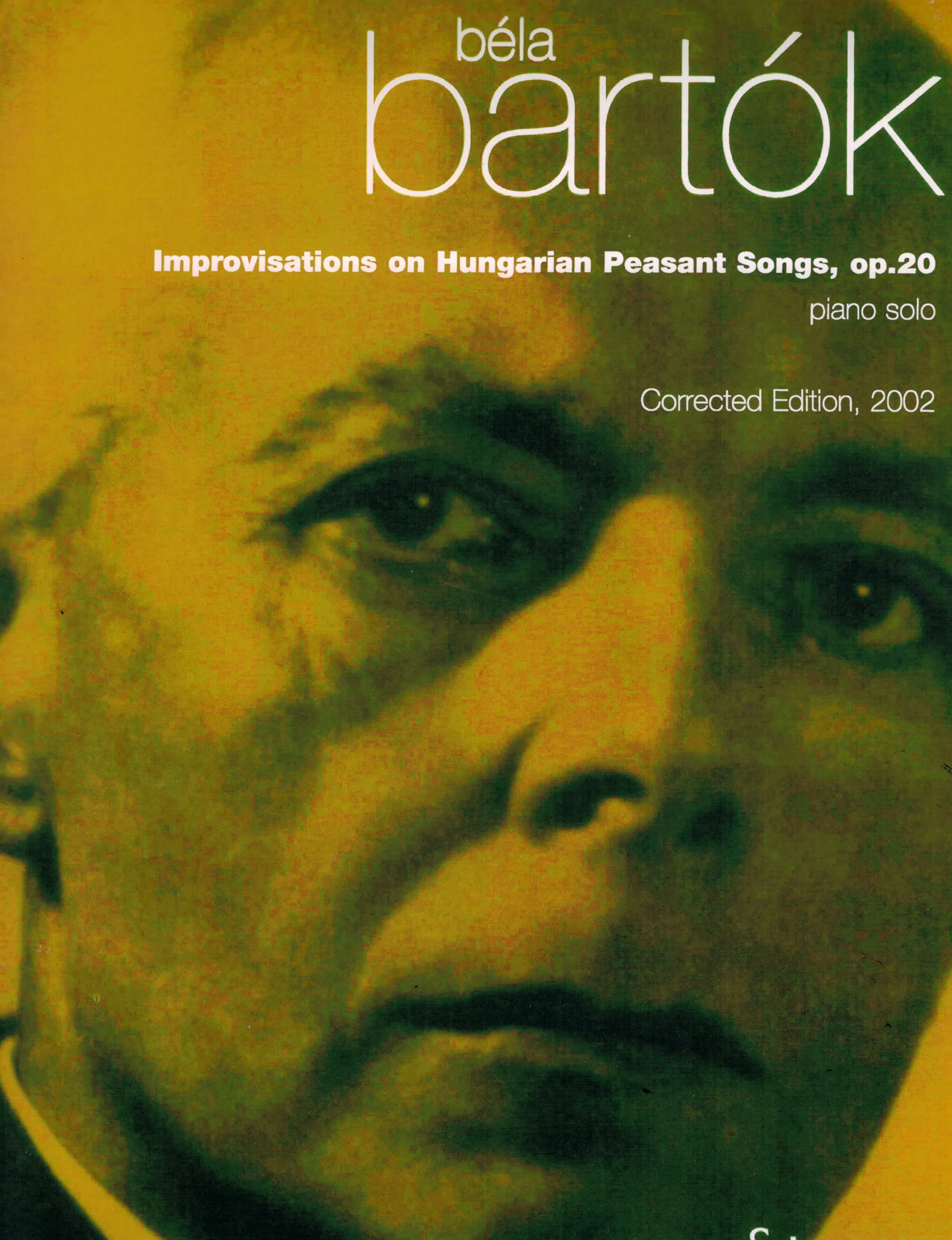 Bartok – Improvisation on Hungarian Peasant Tunes, Op. 20 – Piano