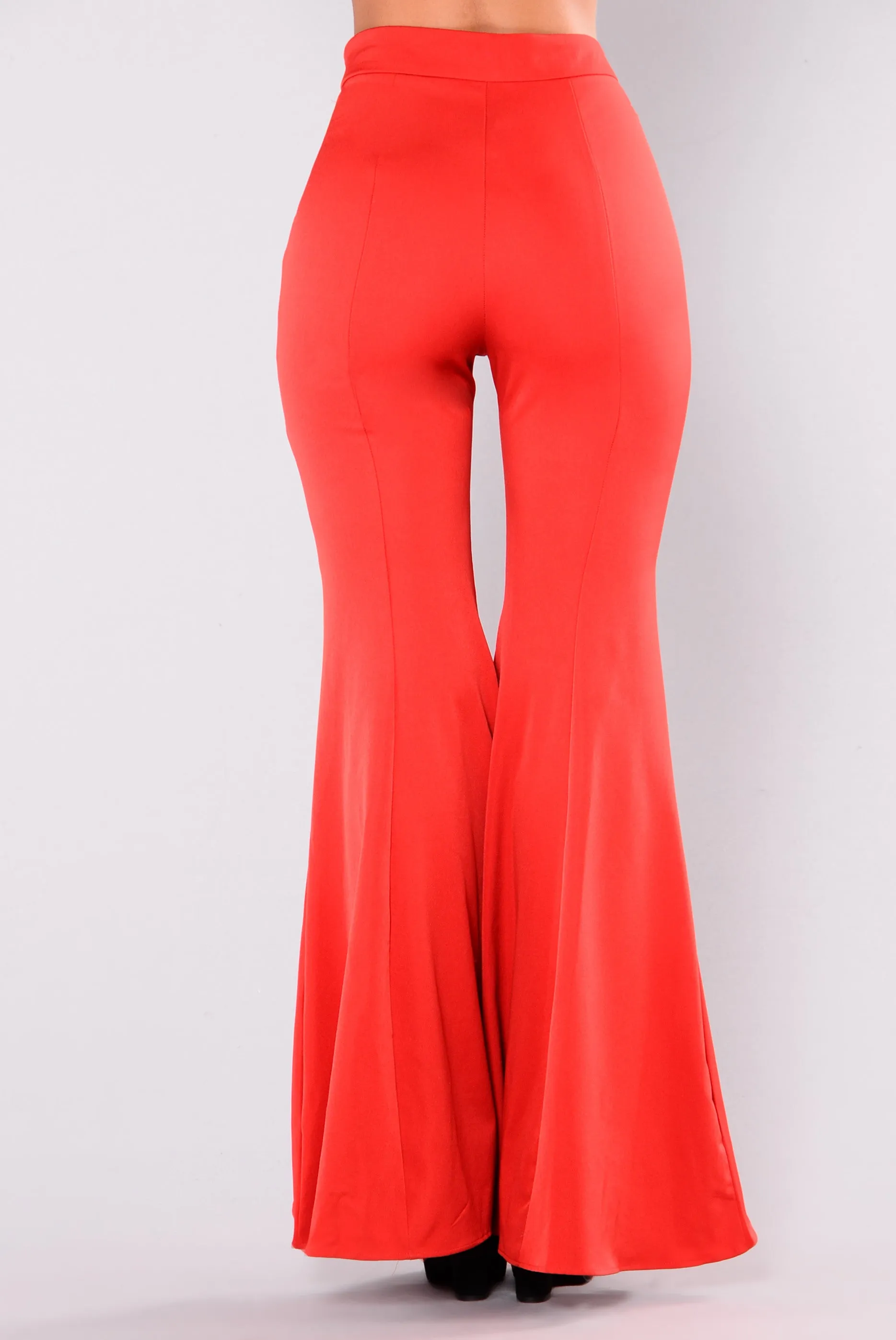 Bellisima Flare Pants - Red