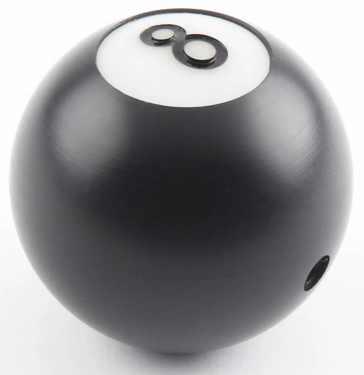 Black 8-Ball Gear Knob 3/8-16 & 3/8-24 Thread LK-SK-6850