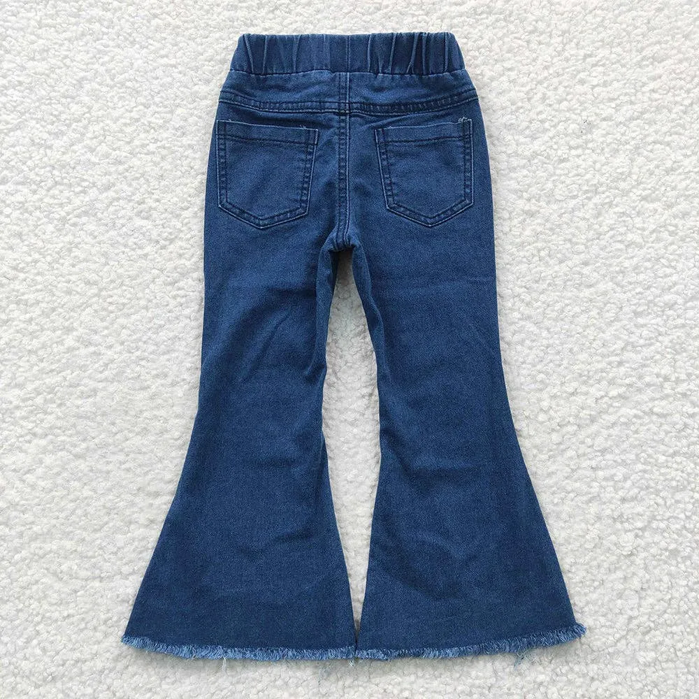 Blue Denim Bell Bottoms