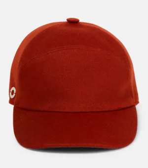 Cashmere baseball cap Loro Piana, red