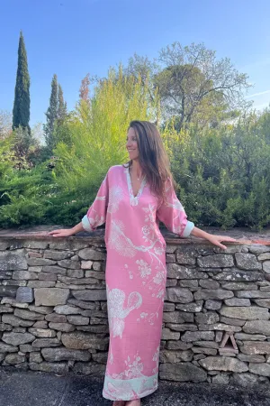 Coco Kaftan in Rococo Pink