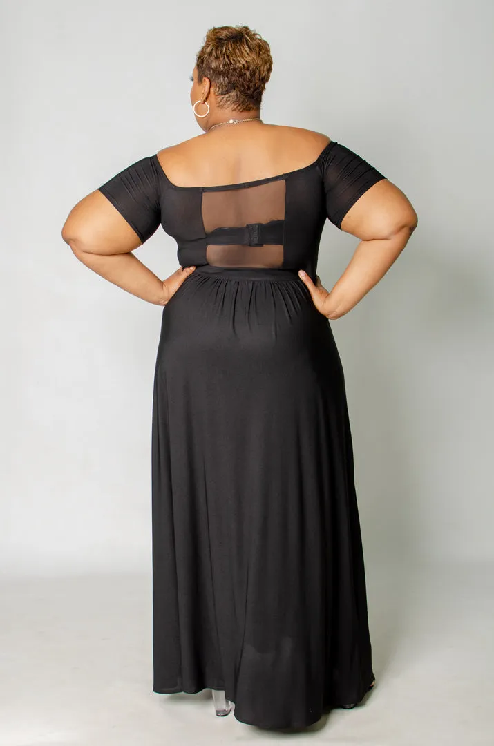 Comess Maxi Dress - Black