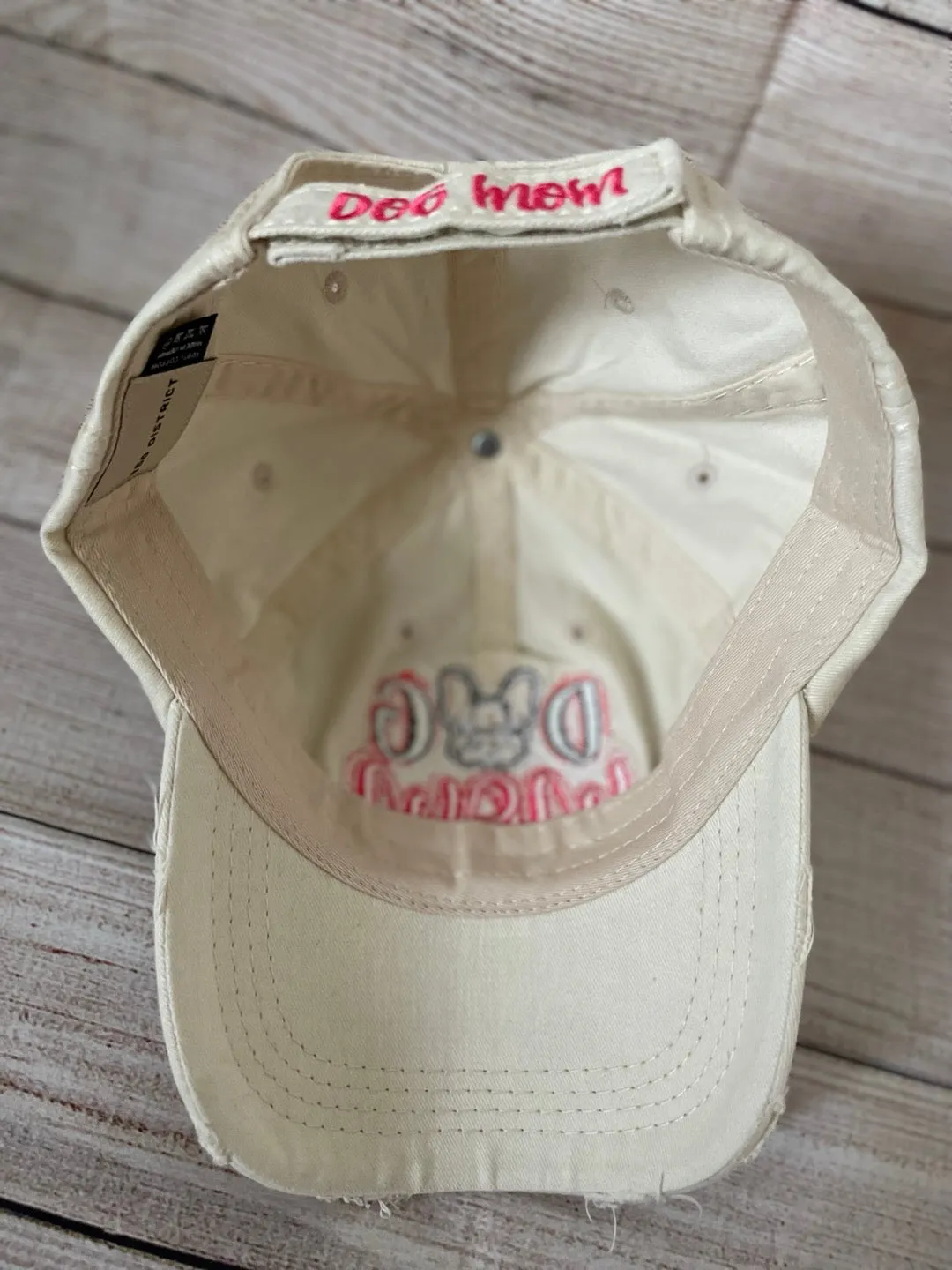 Distressed Dog Mom Baseball Hat Women, Christmas Gift, Dog Lover Gift, Dog Mama