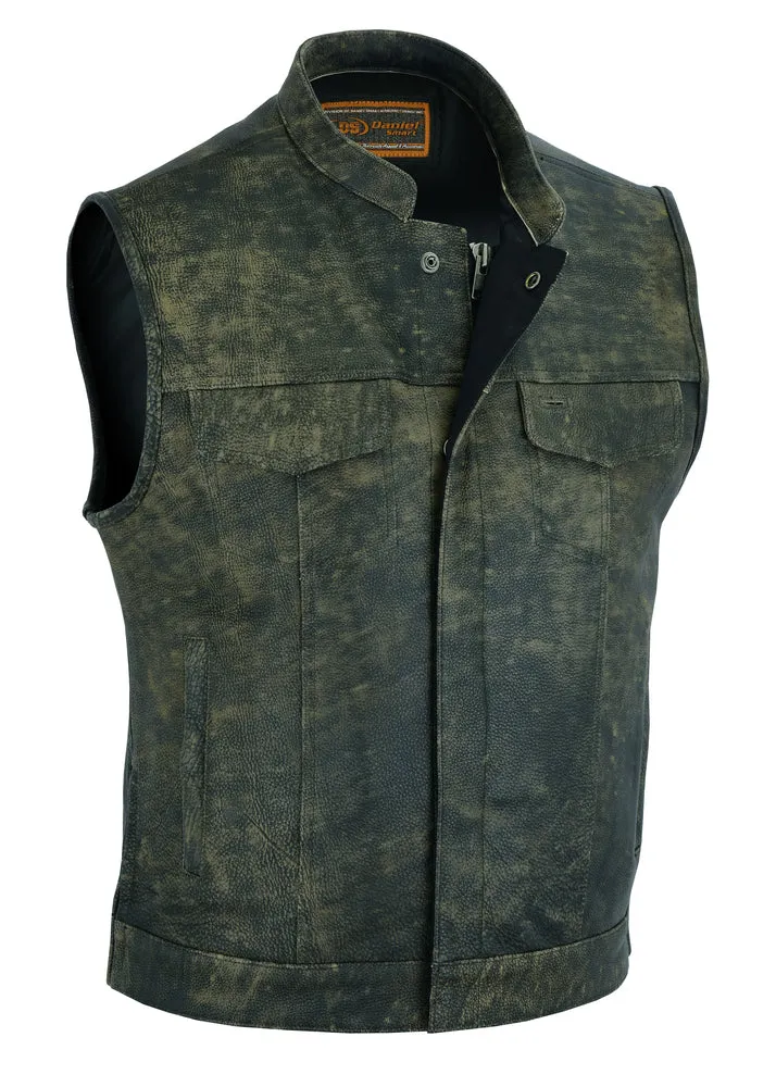 DS108 Men's Conceal Carry Antique Brown Vest