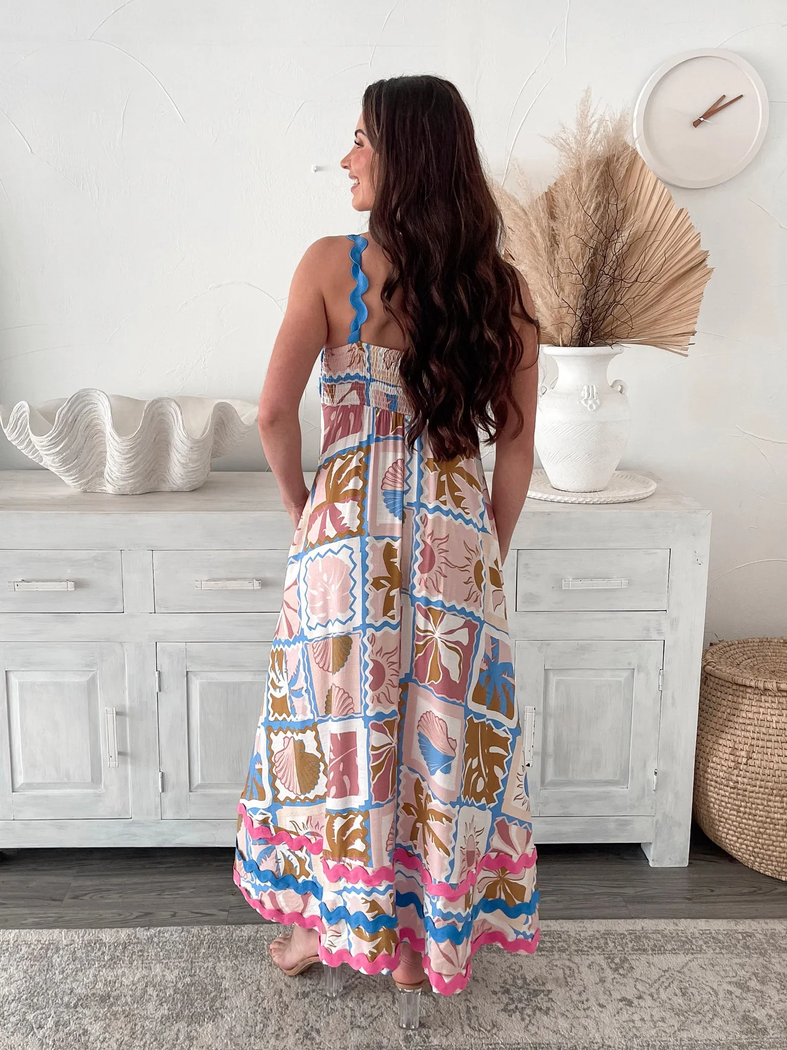 Falisha Dress - Multi Print