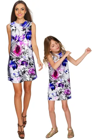 Floral Touch Adele Shift Floral Mother and Daughter Dress