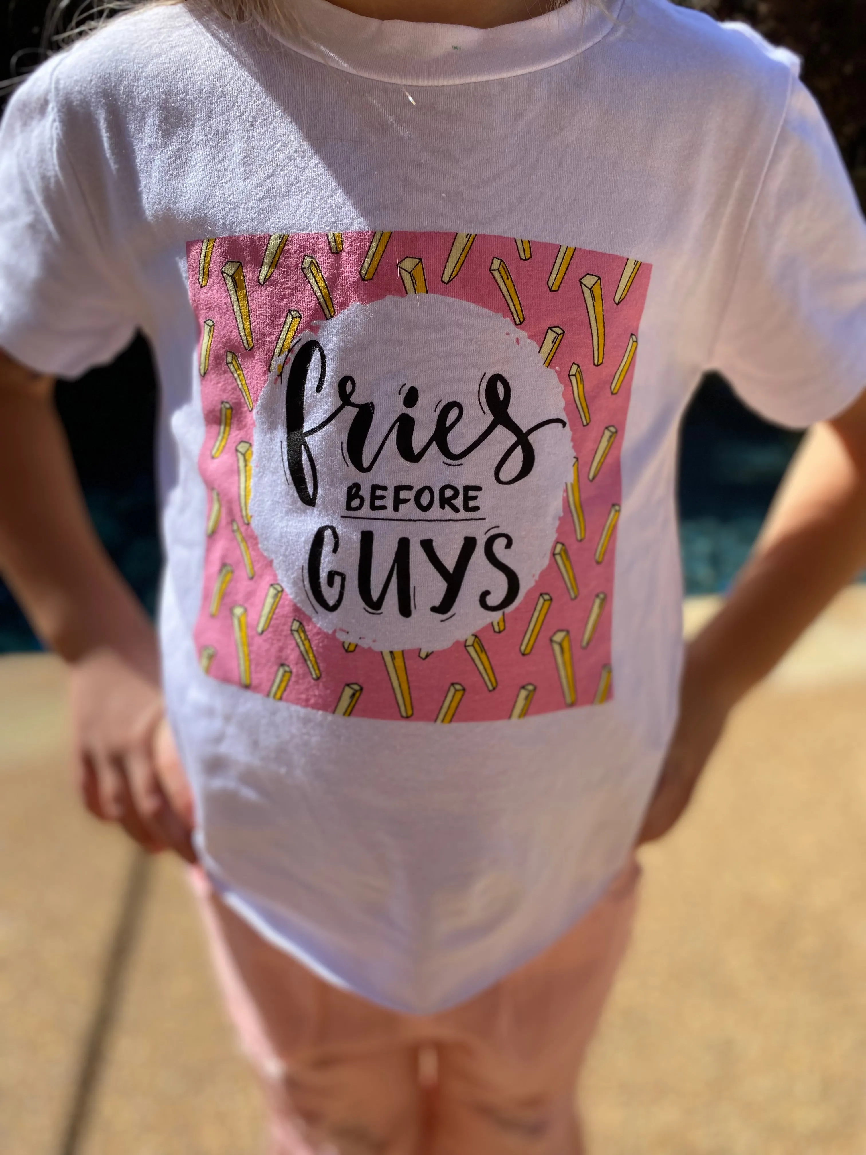 Fries Before Guys Bell Bottom Set