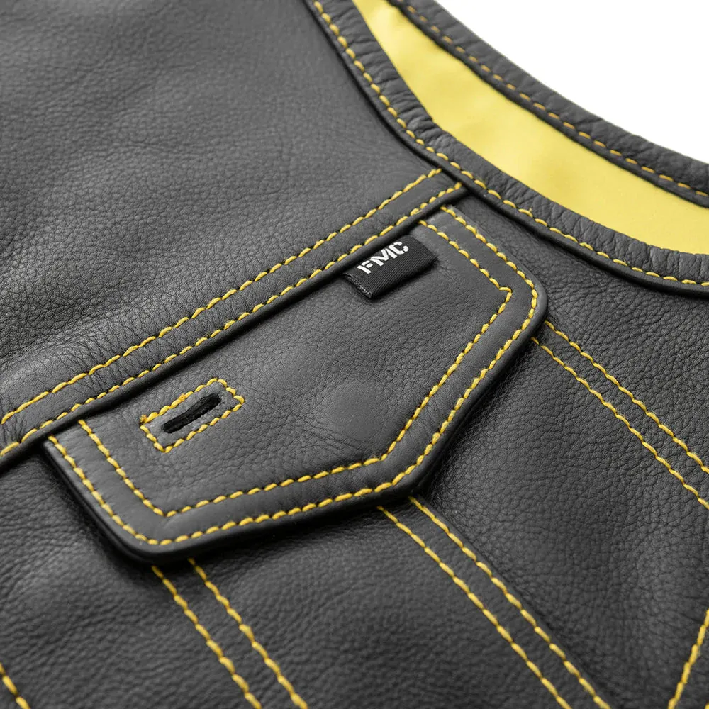 Gadsden - Men's Leather Motorcycle Vest - Limited Edition