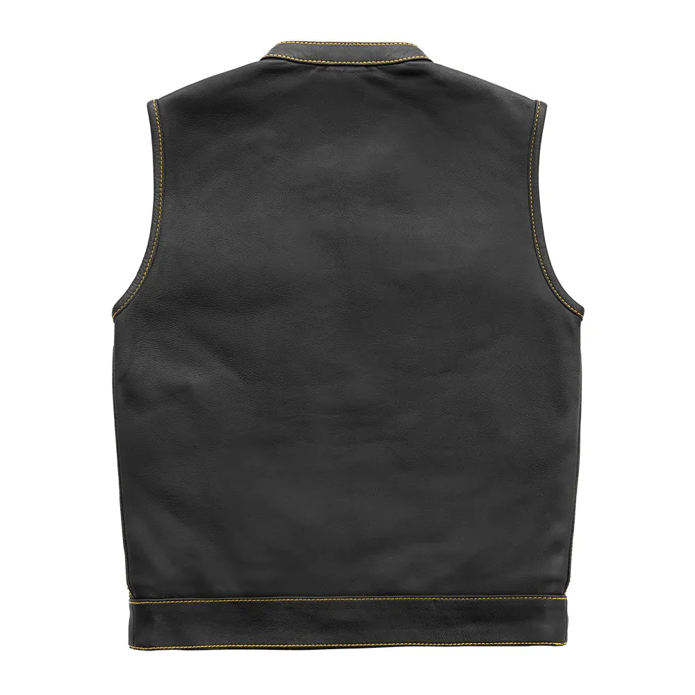 Gadsden - Men's Leather Motorcycle Vest - Limited Edition