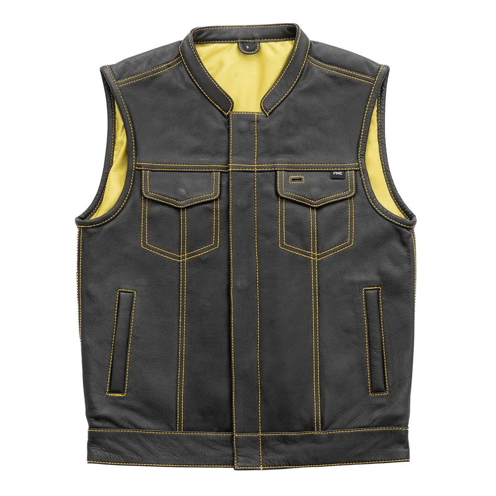 Gadsden - Men's Leather Motorcycle Vest - Limited Edition