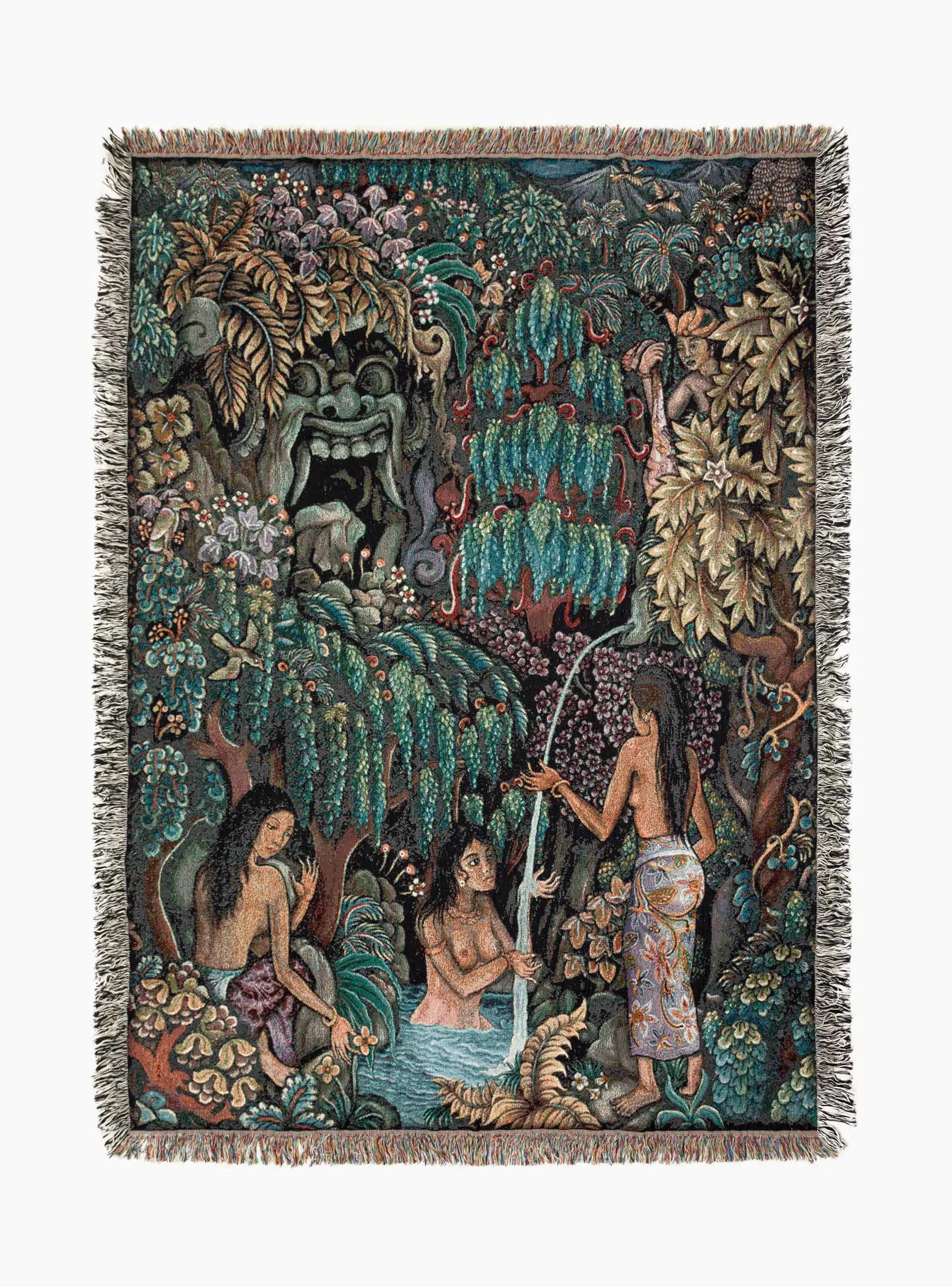 Goa Gajah Ceremonial Blanket Multi