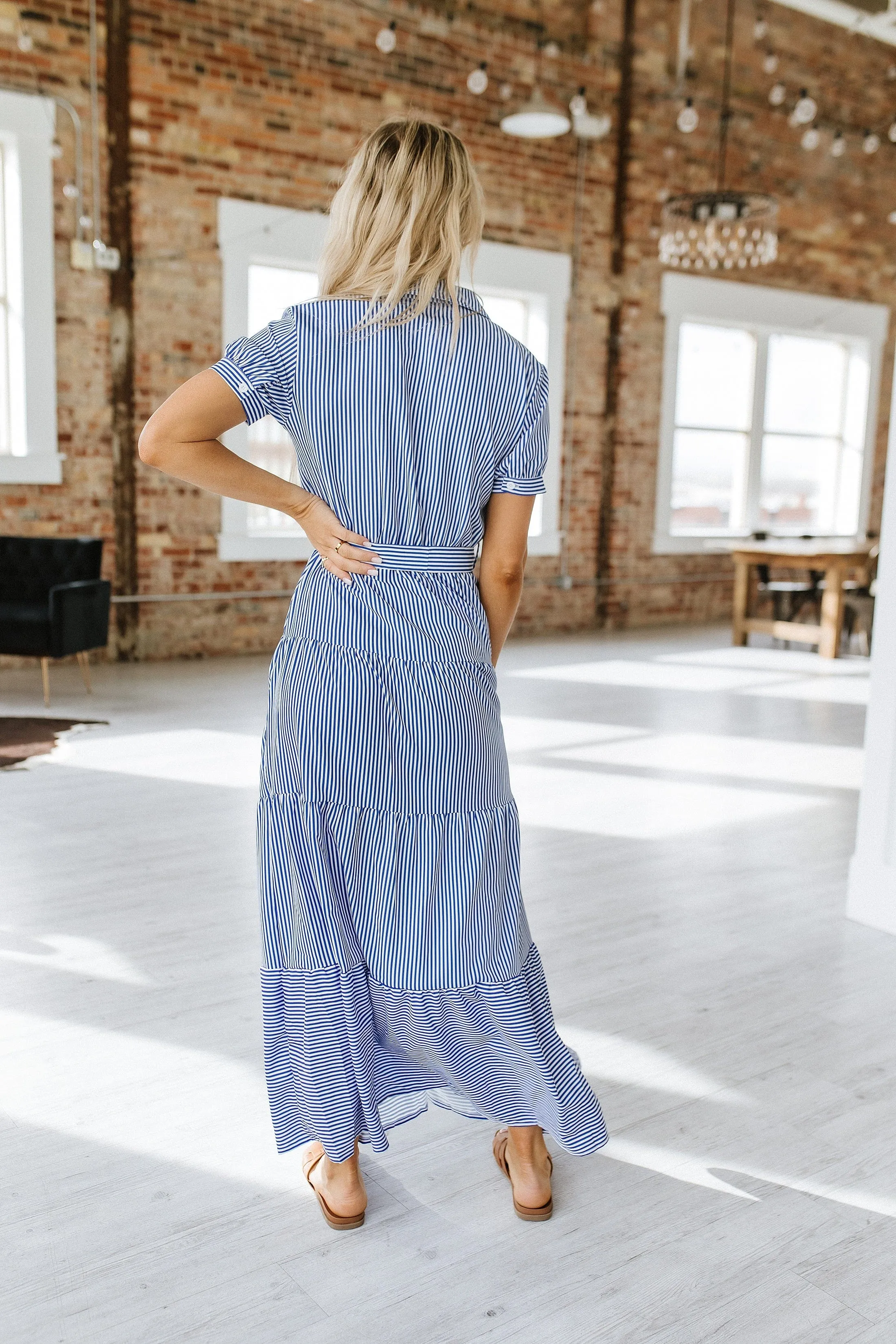 Grover Button Front Maxi Dress | S-XL