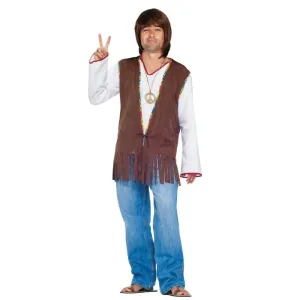 Hippie Fringed Vest - Adults - Dr Toms