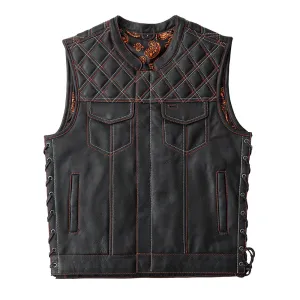 Jack - Men's Leather Motorcycle Vest