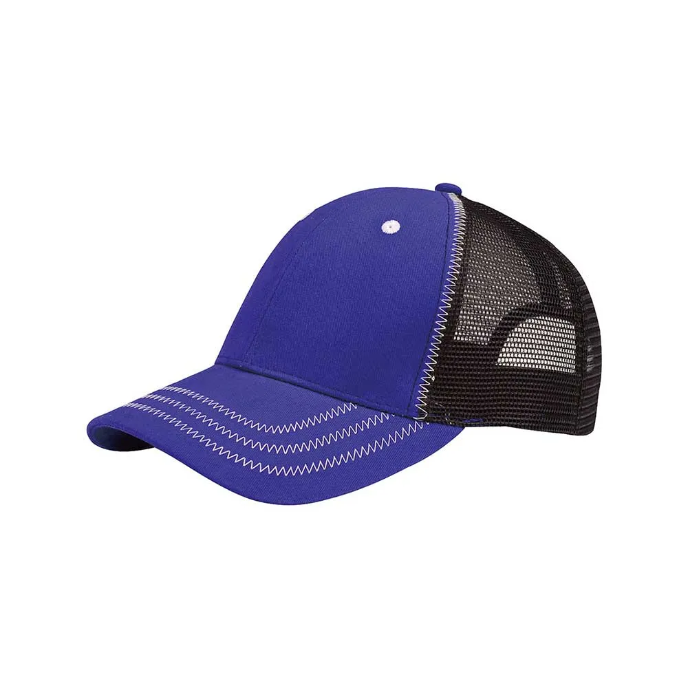 Low Profile Structured Mesh Cap