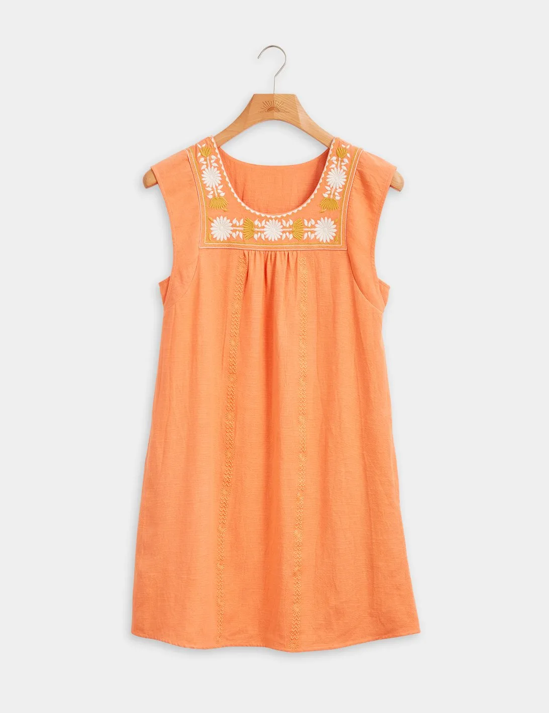 Luana Dress in Rhythm Orange