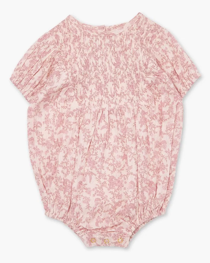 Matilda Romper - Whimsy Pink