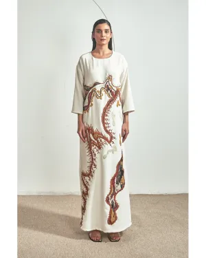 Maxi Beige Kaftan