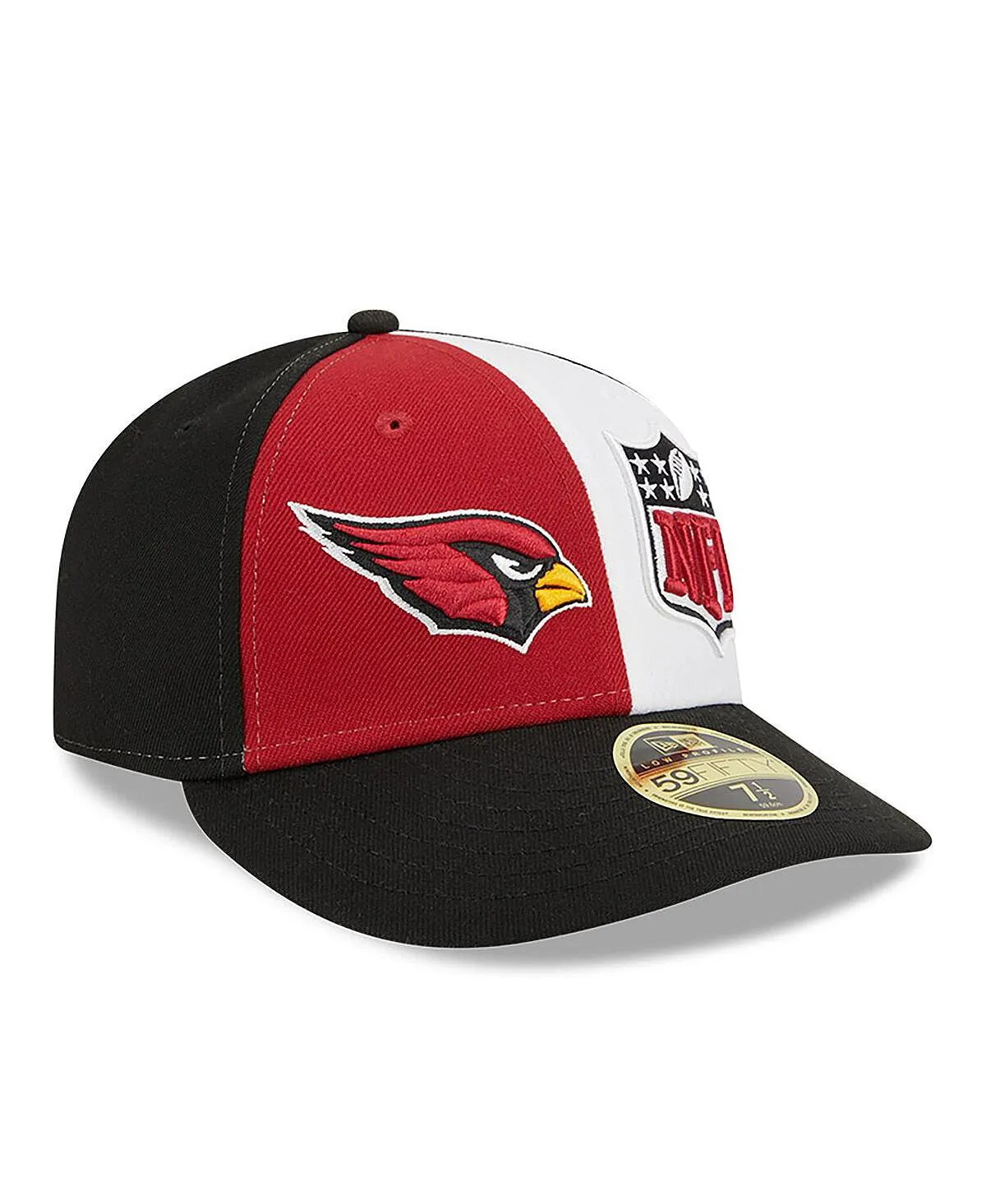 Men's Cardinal Cap, Black Arizona Cardinals 2023 Sideline Low Profile 59FIFTY New Era