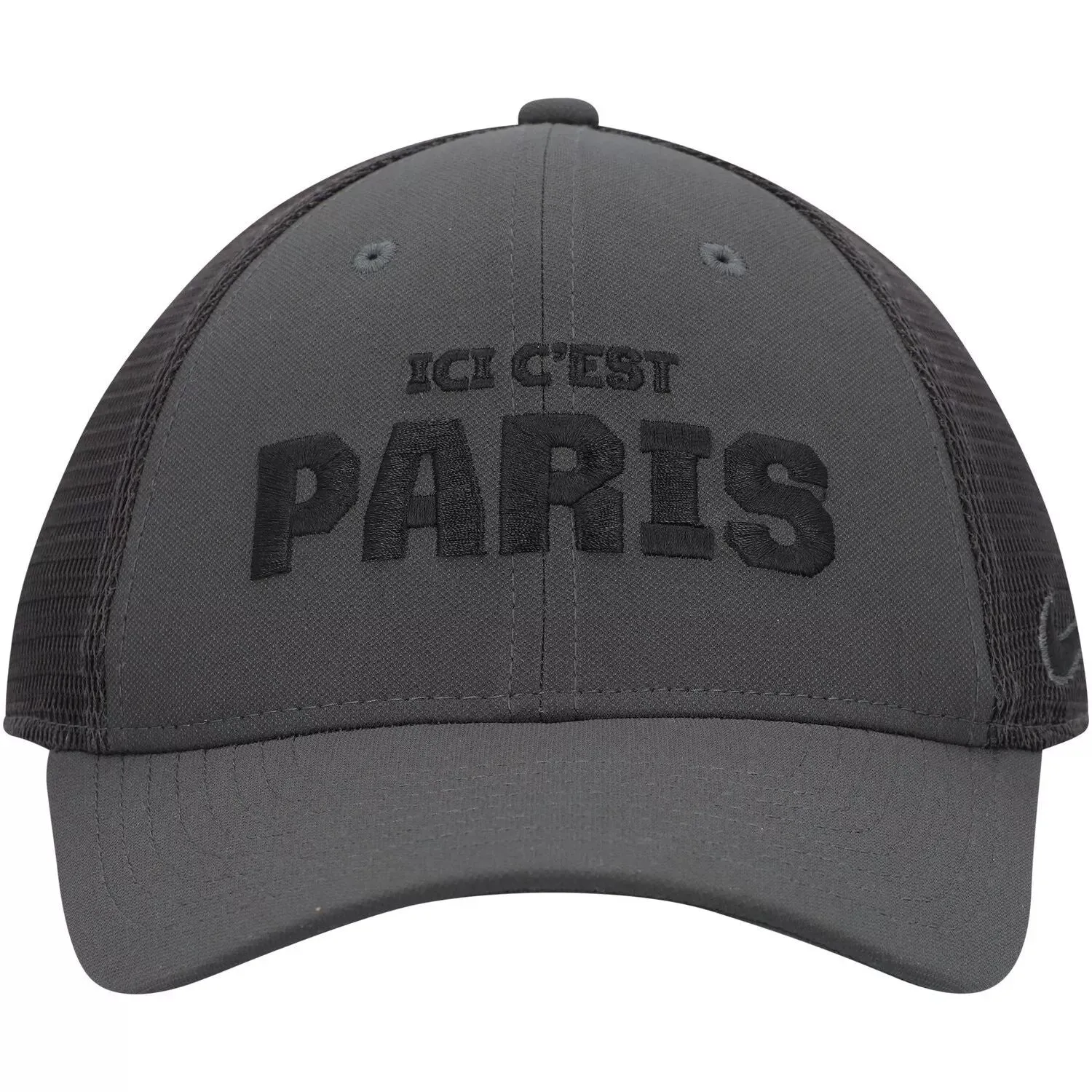 Men's Nike Anthracite Paris Saint-Germain Legacy91 Aerobill Performance Flex Cap