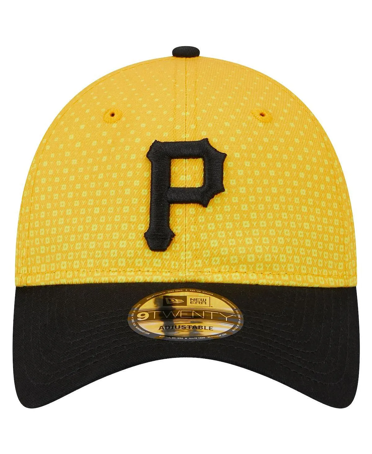 Men's Pittsburgh Pirates 2023 City Connect 9TWENTY New Era Adjustable Cap Gold and Black