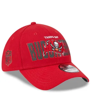 Men's Tampa Bay Buccaneers 2023 NFL Draft 39THIRTY New Era Red Flexible Cap