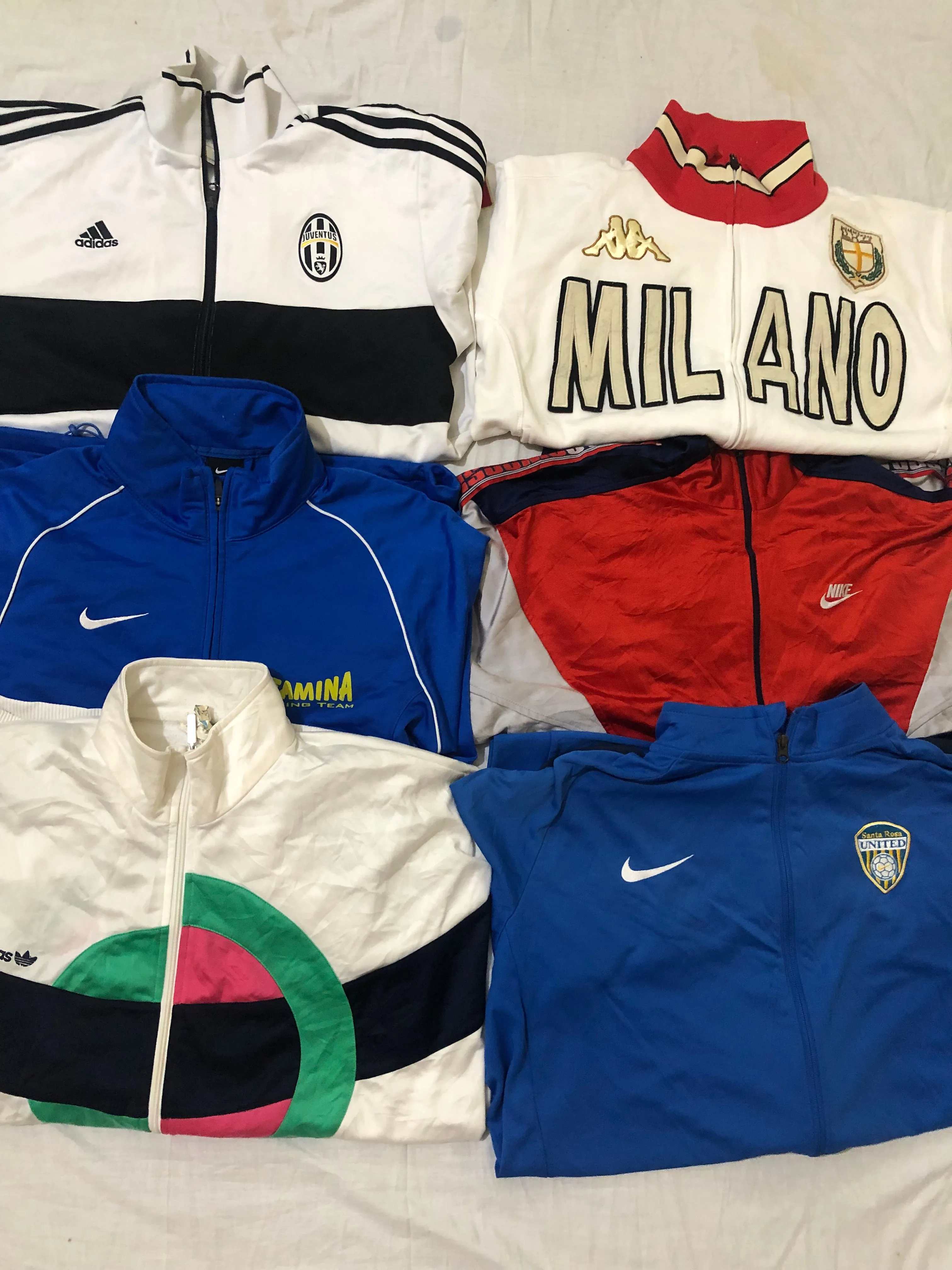 Mix Branded Track Jackets 35pcs