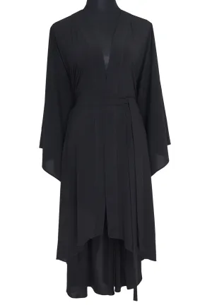 Monochrome - Black Kimono (Black)