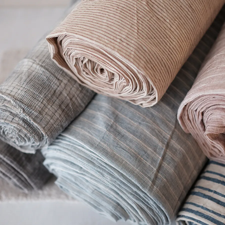 Naturally Dyed Hand-woven Cloth - 100% organic cotton