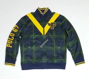 Nwt Polo Ralph Lauren Plaid Polo 67 Track Jacket