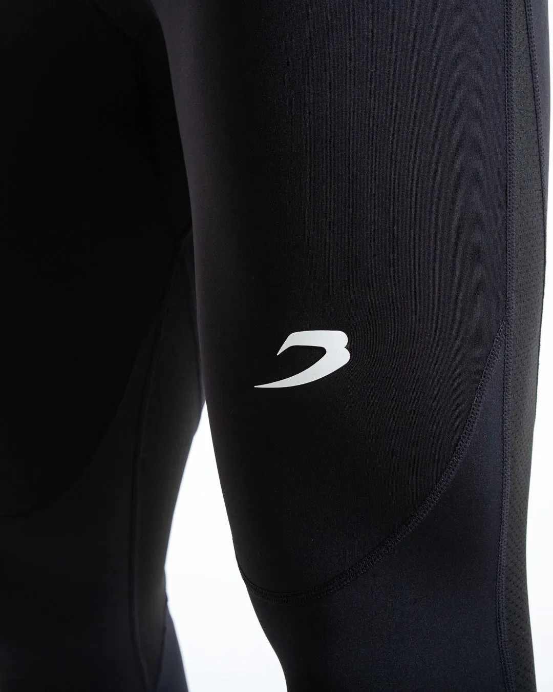 Saddler Compression 3/4 Leggings - Black