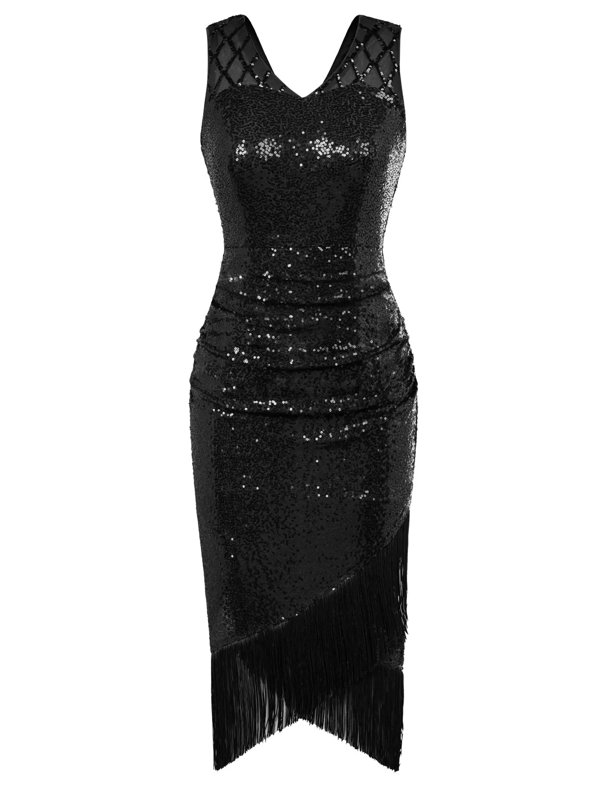 Sequin Dress Simple 1920s Flapper Cocktail Party Dresses