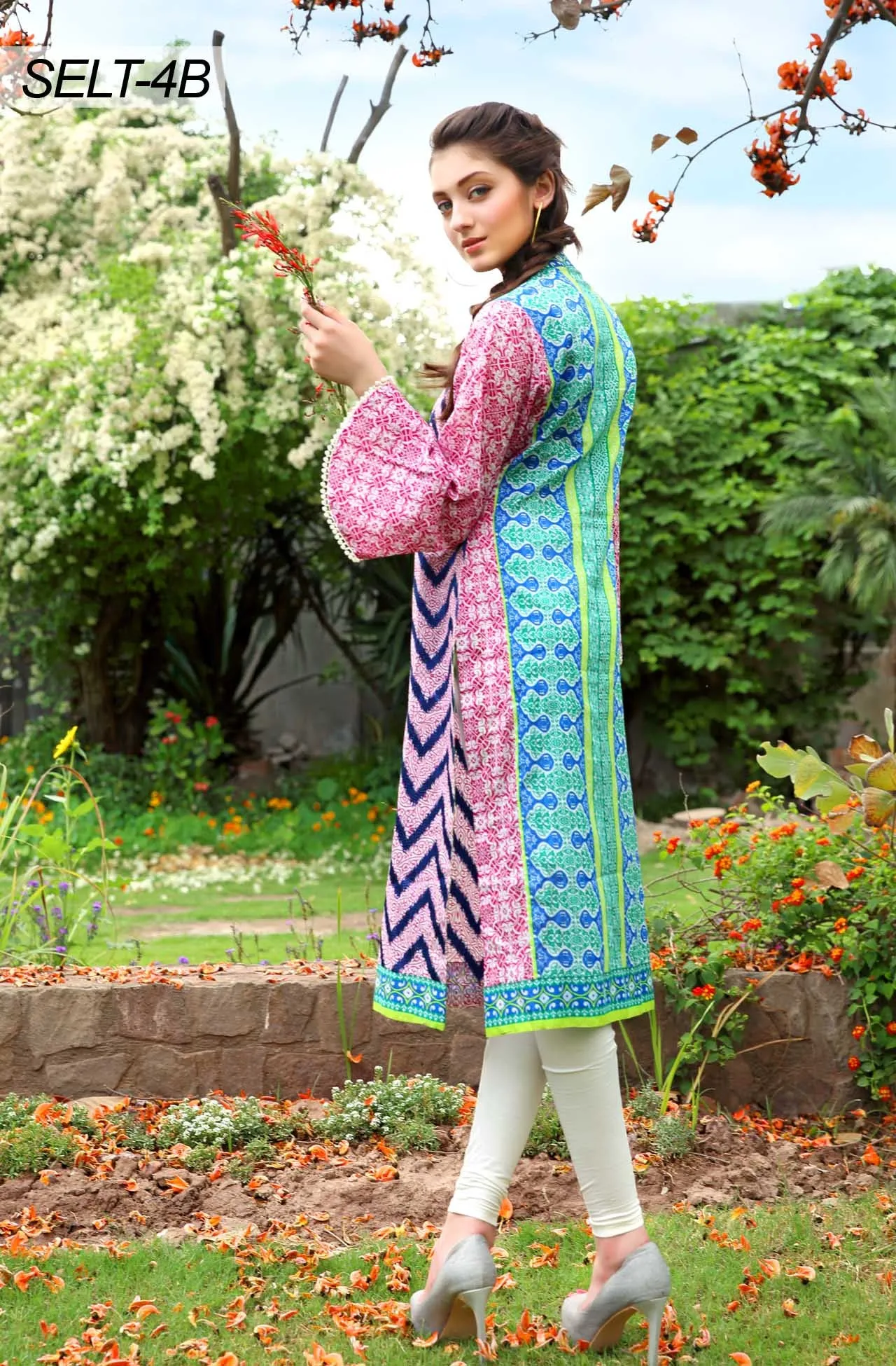 Sifona Embroidered Lawn Tunics '16 – 4B