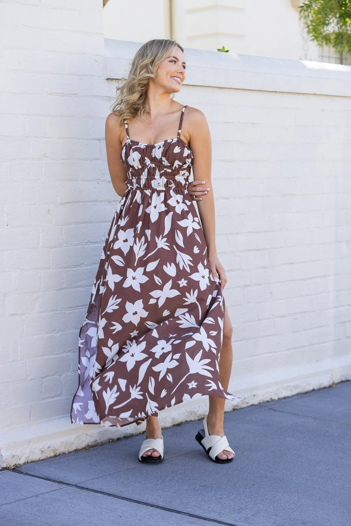 SOFIA MAXI DRESS - Floral Print