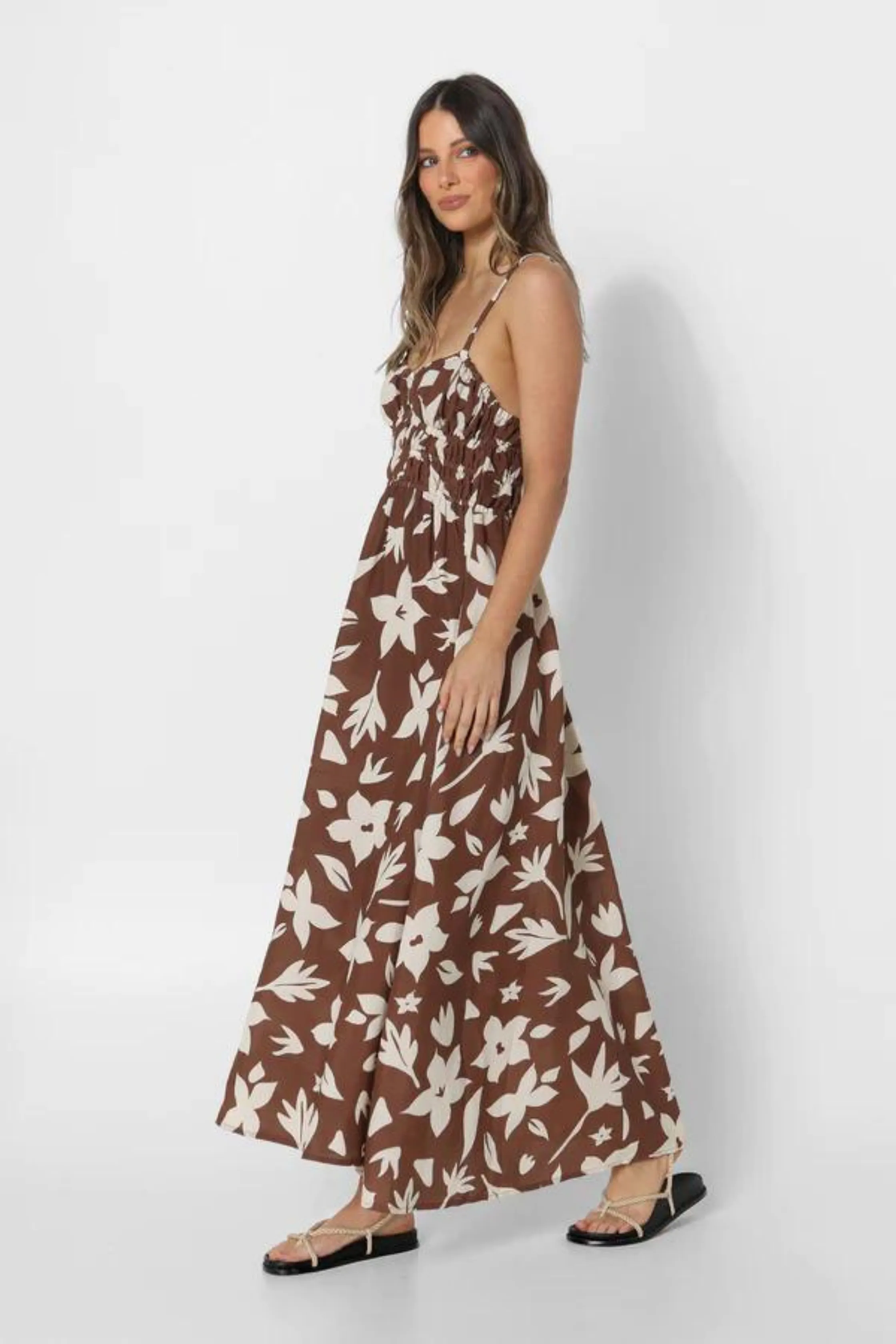 SOFIA MAXI DRESS - Floral Print