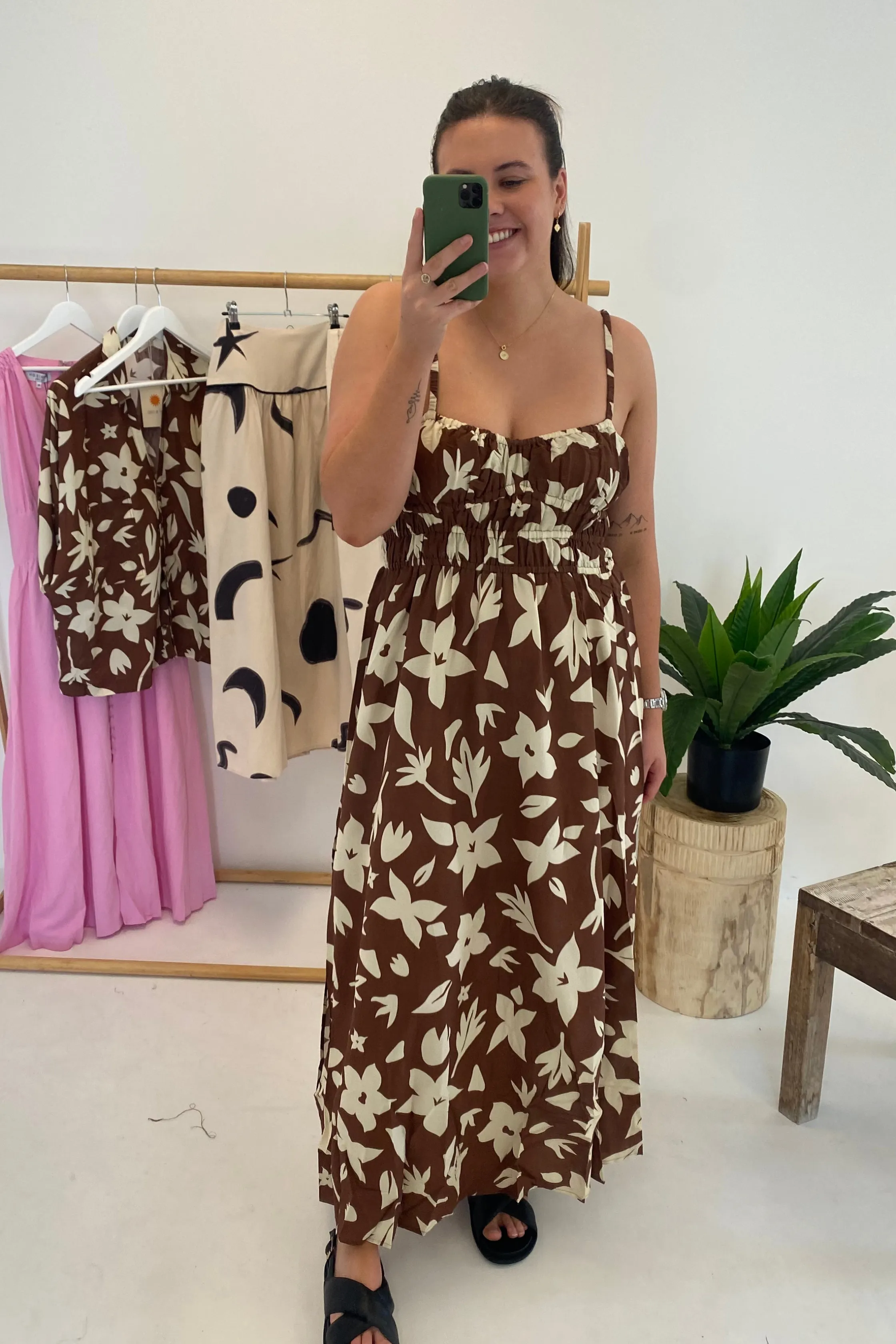 SOFIA MAXI DRESS - Floral Print