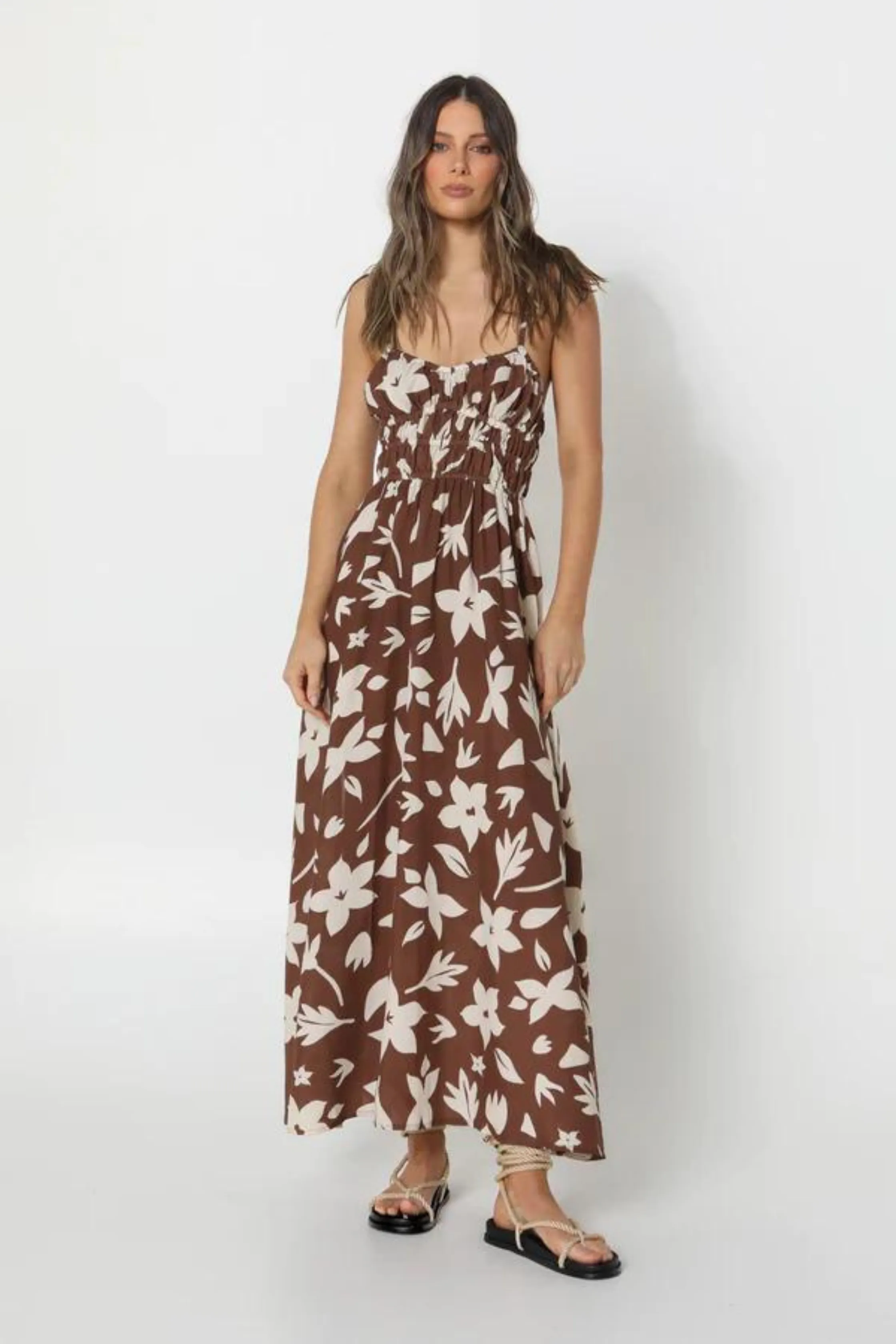 SOFIA MAXI DRESS - Floral Print