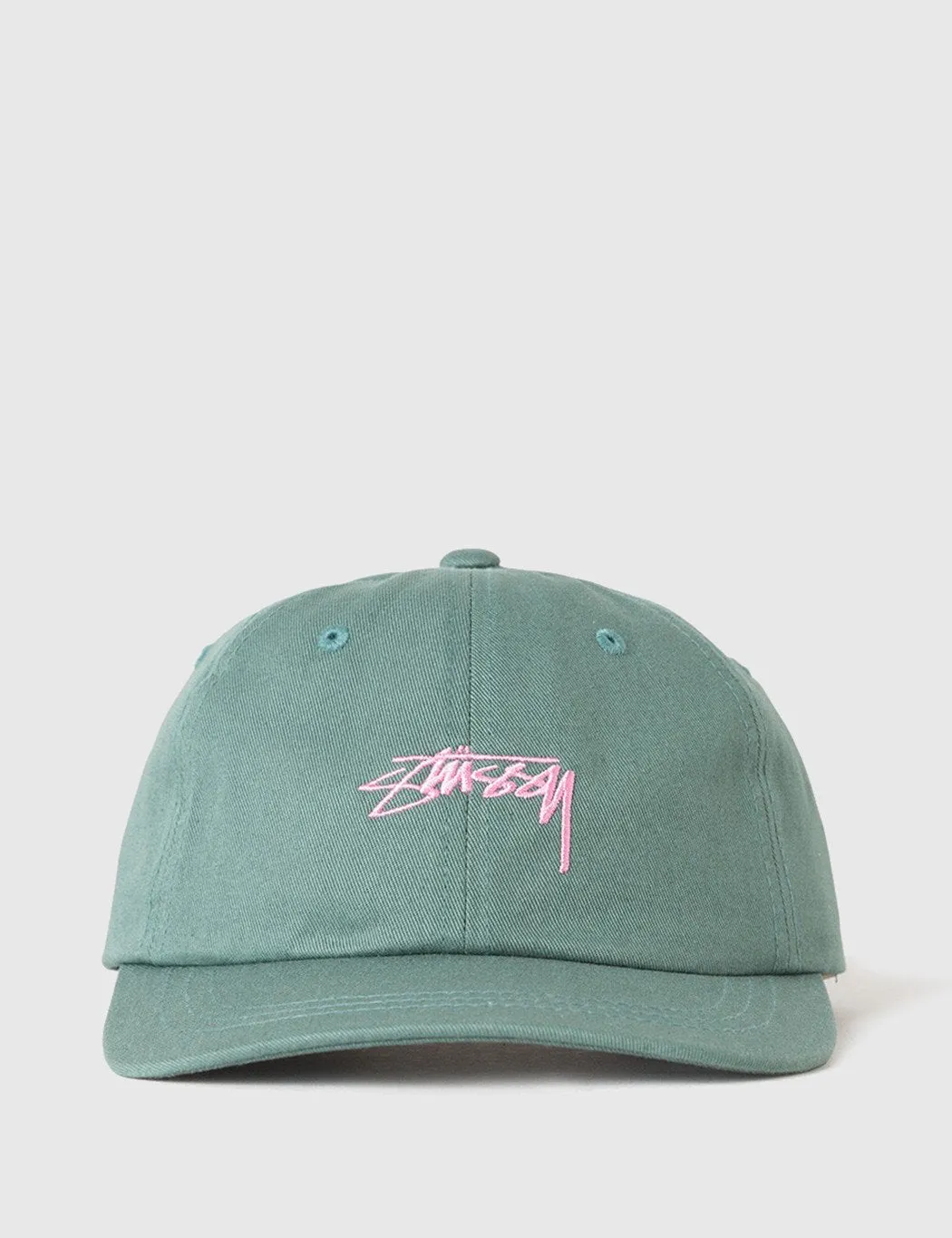 Stussy Smooth Stock Low Cap - Green