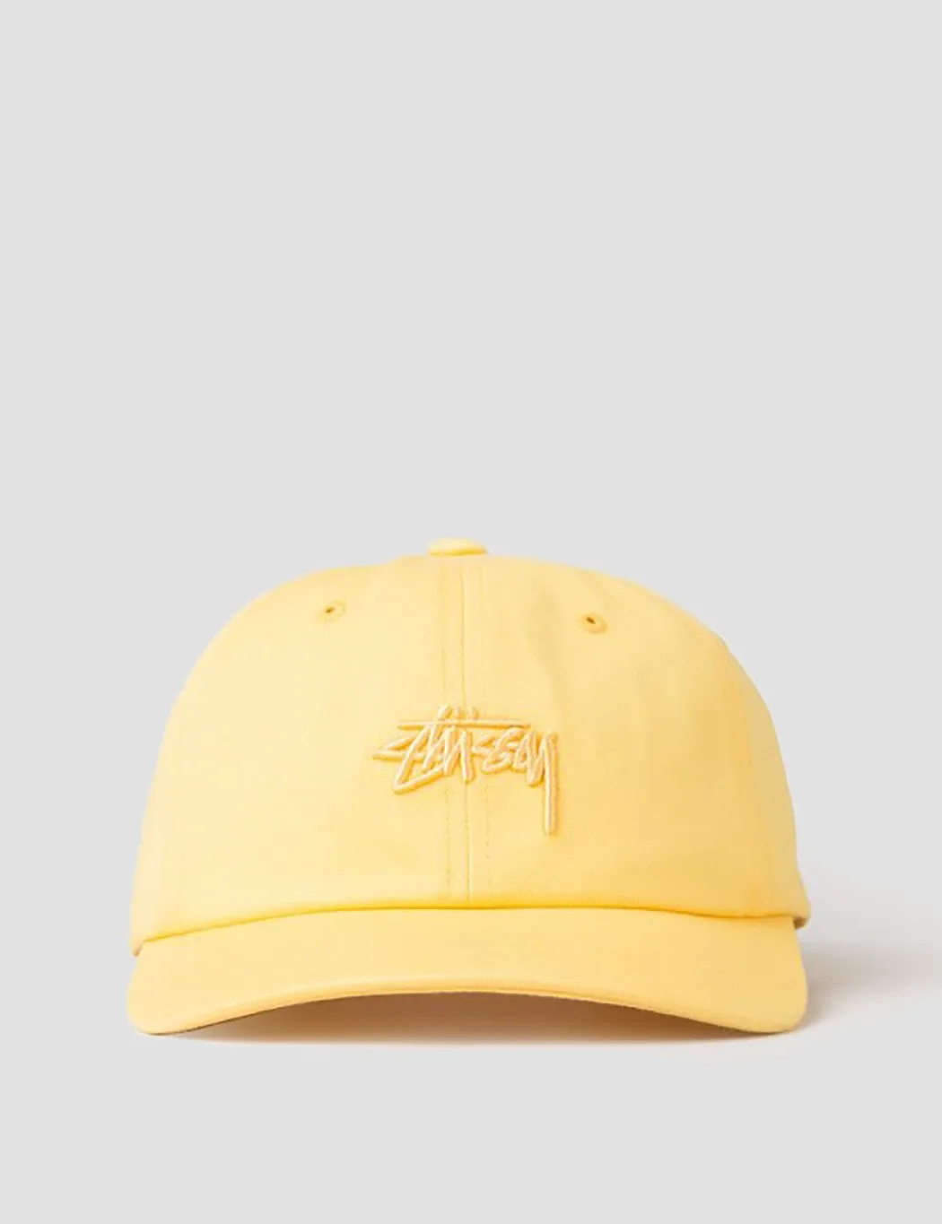 Stussy Tonal Stock Low Cap - Yellow