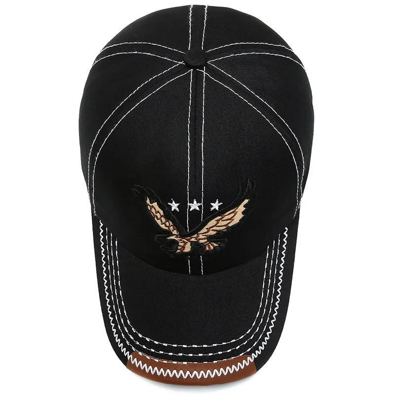 Sun Shade Eagle Embroidered Baseball Hat