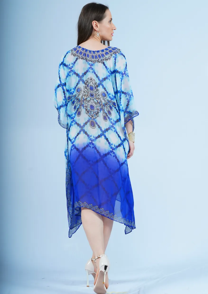 True Blue Kaftan