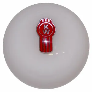 White Kenworth Shift Knob